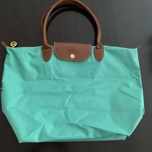 Longchamp Large Tote Bag Mint Green